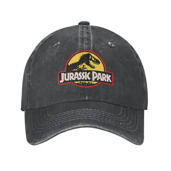 Klasik Unisex Pambuku Jurassic Parqet Dinosaur Të Shtypura Baseball Cap Rritur Rregullueshme Babi Hat Gratë Burrat Hip Hop
