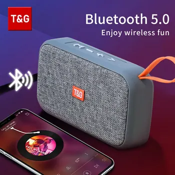Kryetarja TG506 Portativ Mini Valë Soundbar Bluetooth 5.0 Natyrë Shtëpie HIFI Altoparlanti Mbështetja Kartë TF FM Radio papërshkueshëm nga uji