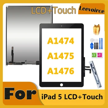 LCD+Prekje Për iPad 5 A1474 A1475 A1476 Touch +Ekran LCD Tablet PC Kuvendit Pjesë këmbimi për Ajrit 1 Air1 iPad5