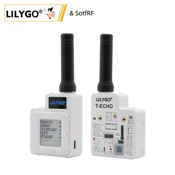 LILYGO® TTGO SoftRF T-Echo NRF52840 LoRa SX1262 433/868/915MHz Celulare Modul L76K GPS 1.54 E-Letër BME280 Sensor për Arduino