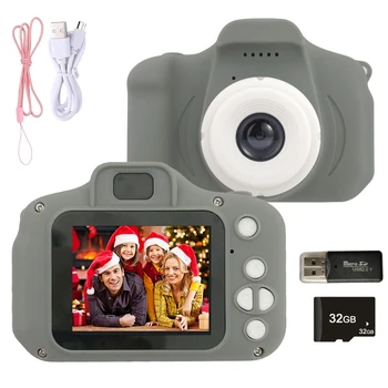 Lodër Kamerave për Fëmijët 1080P HD Ekran 2inch Elektrike Lodra për fëmijë Fëmijët Arsimore Mini camara de fotos infantiles de niño