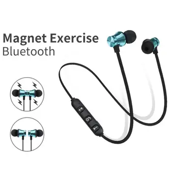 Magnetike Celulare Earphone Bluetooth-compatible XT11 Stereo Sportive Kufjeve Me Kuti Neckband Për Telefon Celular Lojrat IPod