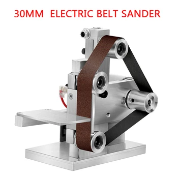 Mini Electric Rrip Sander 30x330 mm në Shtëpi Diy Lustrim Rëndë Makinë të Përshtatshme Për Dru/Metal/Akrilik/PCB-Lëmues Bluaj Mjet