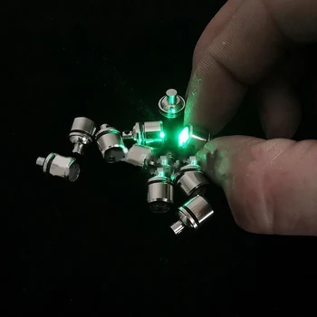 Mini LED DIY të Vogël të Lehta Llambë të Ndriçuar Dekorative Butonin Dritë Bead punuar me dorë Elektronike Drita të Vogla me Ngjyrë të Lehta Model Dritë