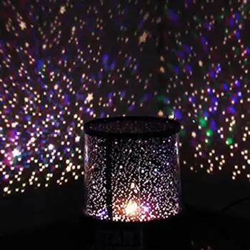 Ngjyra Romantike Hëna Master Yll Qielli Projektor Universale Të Mahnitshme Kozmosit Natën Dritë Fëmijë Të Pranishëm Krishtlindjeve Dhuratë Llambë Të Lehta