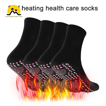 Nxehtë Çorape Vetë Ngrohje Çorape për Burrat, Gratë Këmbë Masazh Terapi Magnetike Jo-shqip Pika Lehtësimin e Lodhur Dimrit të Ngrohtë Pajisjeve