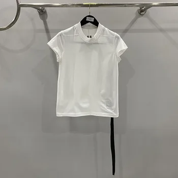 Popullore të Grave T-shirt Rick të Ngurta Tee Streetwear O-qafë T Shirt për Gratë Owens Pambuku Tees Veshje e Grave