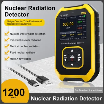 Portative Bërthamore të Rrezatimit Detektor Geiger Counter Dosimeter Profesionale X-rrezet Beta, Gama Zbulimin Mjet Radioaktive Kontrollor