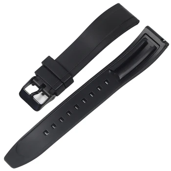 Premium-Klasën e Fluorit Gome Watch Rrip 20mm 22mm 24mm Byzylyk të Shpejtë Lirimin Watchband Për Çdo Markë të Zhyten Shikon Band