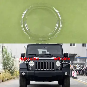Për Jeep Grindavec JL 2018-2021 Para Headlight Mbuluar Transparente Maskë Headlamp Llambë Shell Zëvendësuar Origjinale Lampshade Plexiglass