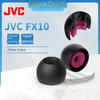 Për JVC FX10 Eartips Earbuds Spirale Recessed Earbuds Në Vesh Këshilla Silikoni Kufje Bluetooth Earplug të Mbuluar Për JVC FX10 të Mbuluar