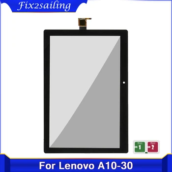 Për Lenovo Tab 2 A10-30 YT3-X30 X30F TB2-X30F TB2-X30L Touch Digitizer Panel Qelqi Sensor të anijeve të lirë