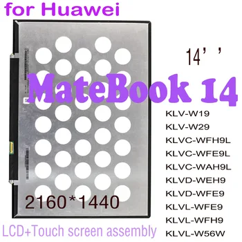 Re 14 inch Ekran për Huawei MateBook 14 KLV-W19 KLV-W29L KLVL-W56W KLVC-WFE9 IPS LCD me Prekje Kuvendit Zëvendësimin