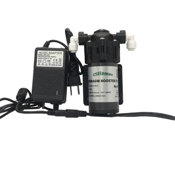 RO 24V 75GPD Ujë Përforcues Heshtur Pompë të Kundërt Osmozë të Sistemit të Ujit të Presionit të Rritur Pompë