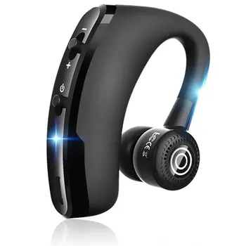 Shitje të nxehtë V9 Biznesit Earphone 5.0 pa tela Bluetooth Kufjet e Veshit Goditje Hi-Fi Kufje Stereo Duart të Lira Sportive Earbuds me Mic