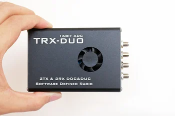 TRX-DUO SDR Pranuesit të Dyfishtë 16bit ADC ZYNQ7010 2TX & 2RX DDC DUC të Përputhshme me të Kuqe Pitaya HDSDR SDR# PowerSDR TRXUNO