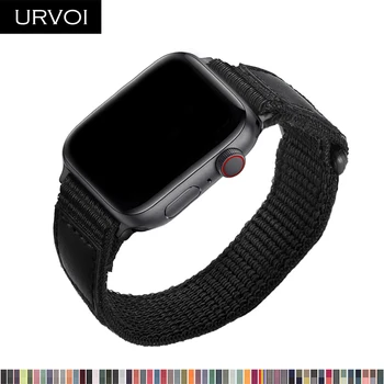 URVOI sport lak për apple watch ultra seri 876SE54321 rrip për iwatch sport lak 41 45mm breathabe goditje fastener endura najloni