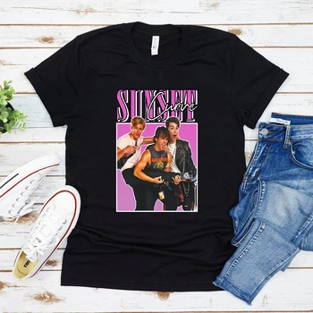 Vintage Muzg Kurbë T Shirt Julie dhe Fantazma Grupi Muzikor i T-Shirt të 90-Retro Tee Gratë Y2k Estetike Grafik Bluza, Tees