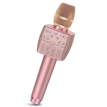Wireless Karaoke Mikrofon Bluetooth Profesionale Dinamike Mic Portativ Kënduar Makinë për Bluetooth të Telefonit/TV/Folës në Shtëpi KTV