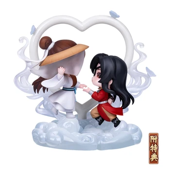 【Në Magazinë] thirrjet LCFUN QingCang Figura XieLian&HuaCheng Qiell Zyrtare Bekimin e 8cm Q Version PVC Veprimit Anime Model Mbledhjen e Lodrave